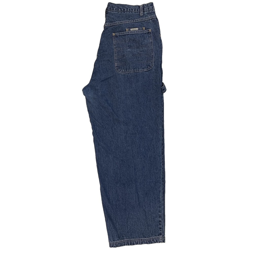 RVT Serve Piping Hot Women's Blue Jeans Denim Size 18 6 Pockets - Picture 2 of 13
